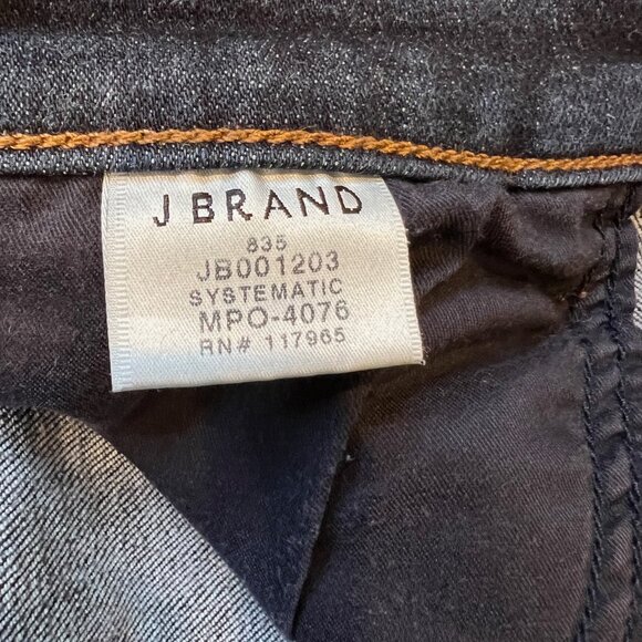 J Brand cropped skinny jeans sz 26 in systematic colorway / wash - Picture 8 of 11